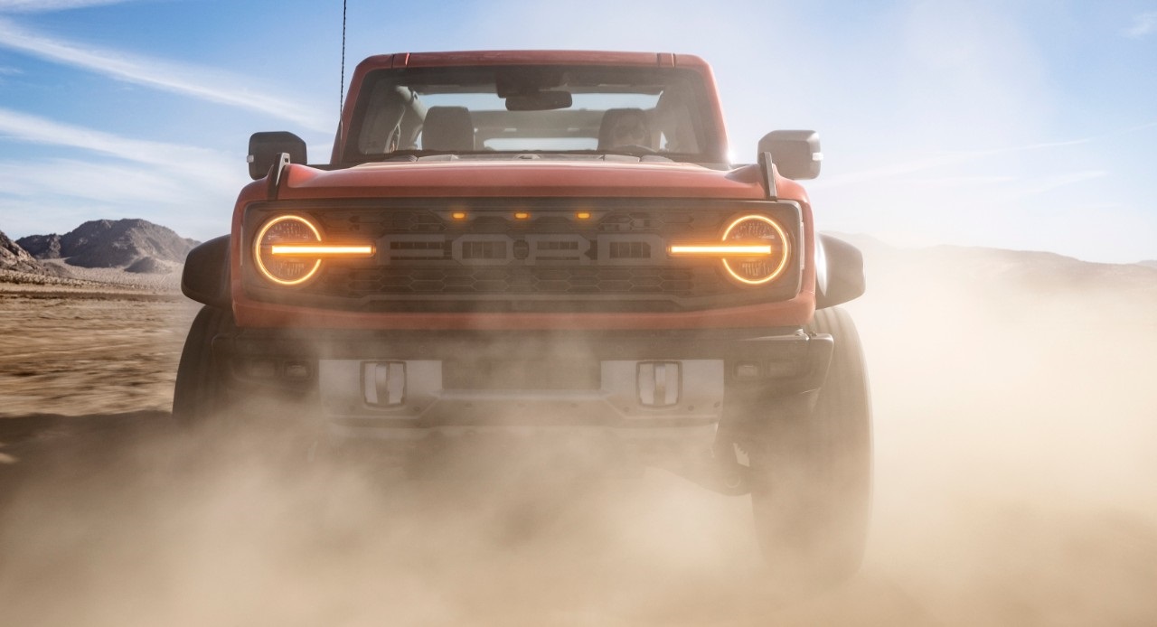 El nuevo Ford Bronco Raptor del 2022 trae más potencia debajo del capó