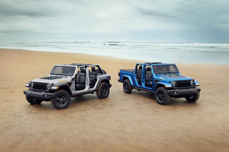 Conozca las ediciones especiales Jeep Beach 2024, listas para Daytona