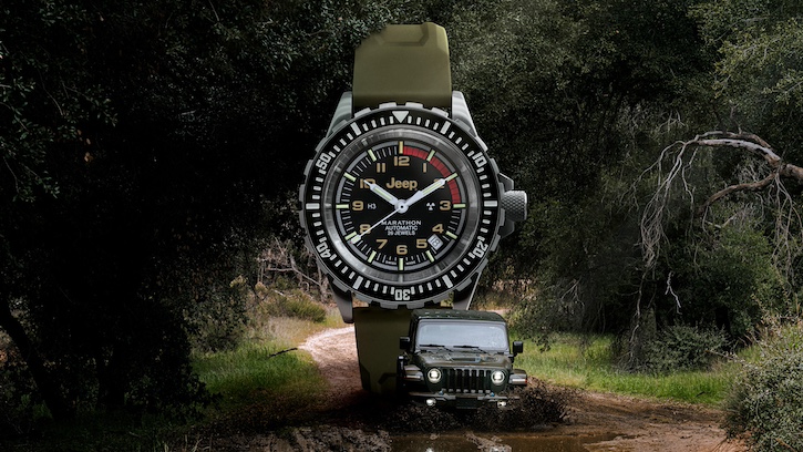 Jeep x Marathon, una colección de relojes para celebrar la herencia militar