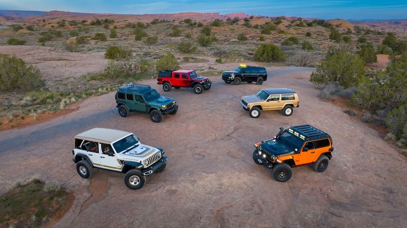 Jeep presenta seis innovadores conceptos para celebrar 60 años de EJS en Moab