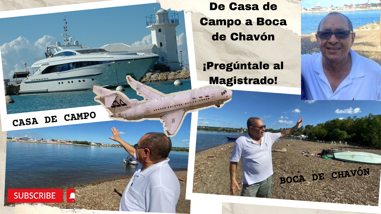 Magistrado Marino Vicente Rosado en Casa de Campo.