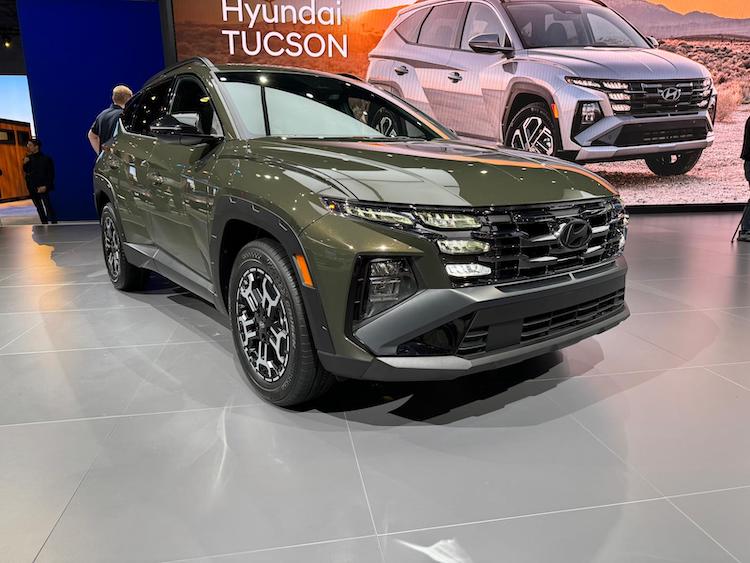 Hyundai Tucson 2025 en el Autoshow de Nueva York