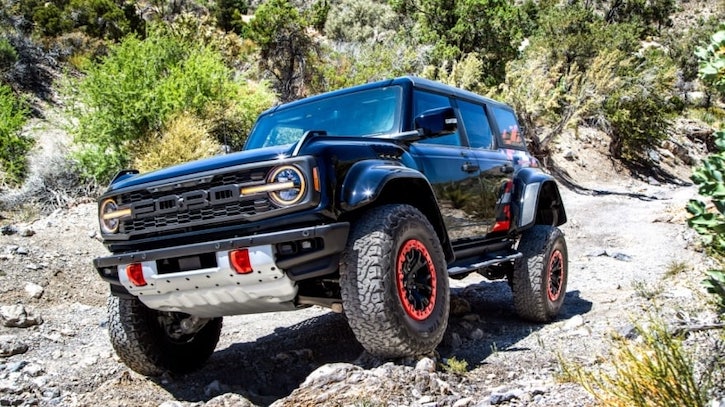 Ford Bronco Raptor Code Orange Package 2024