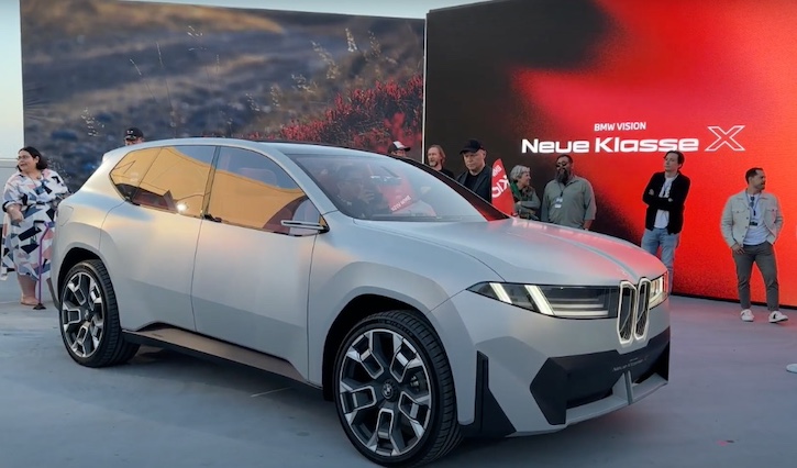 Presentación del BMW Vision Neue Klasse en Los Ángeles