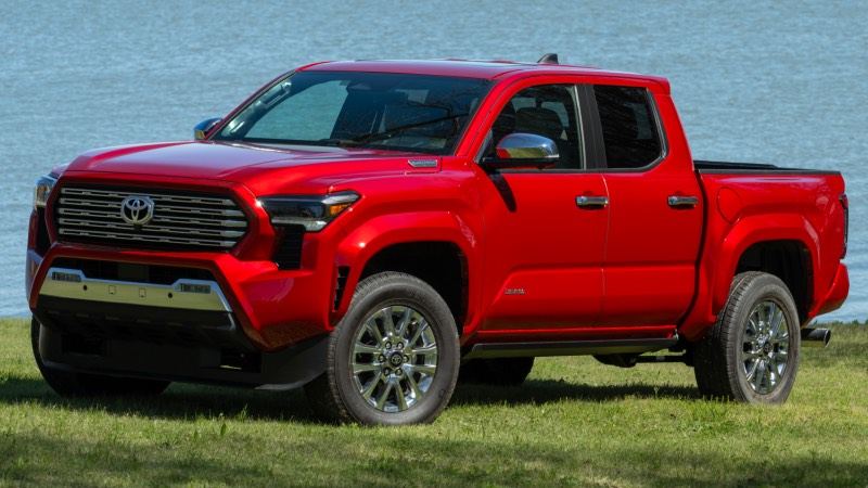 Toyota Tacoma i-Force Max Limited en Supersonic Red