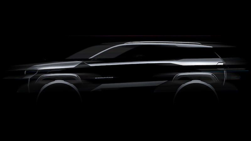 Jeep Compass 2027 - Teaser oficial