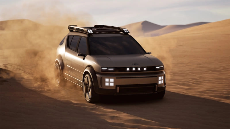 Ya nos vemos en el desierto del Sahara con este Hyundai ¿no les pasa lo mismo?