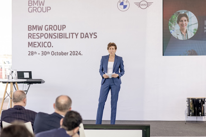 Ilka Horstmeier pronuncia su discurso