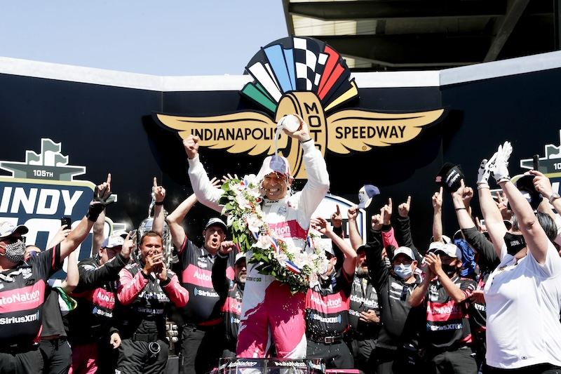 Helio Castoneves - 500 millas de Indianapolis