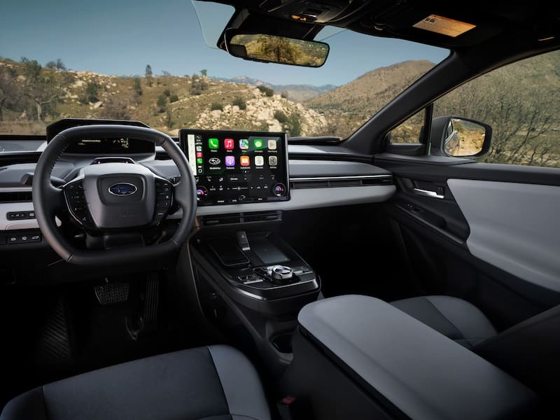 Interior del Subaru Trailseeker 2026
