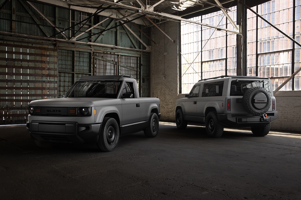 Slate Truck en sus dos versiones
