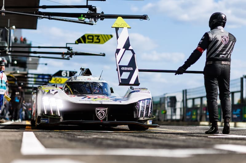 Peugeot 9X8 Hypercar de Le Mans