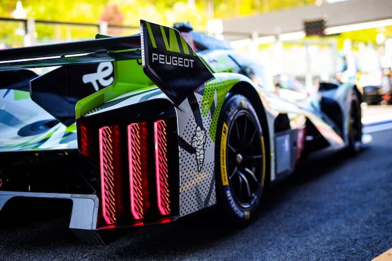 Peugeot 9X8 Hypercar de Le Mans
