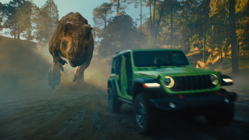 Campaña Jeep "Jurassic World Rebirth"