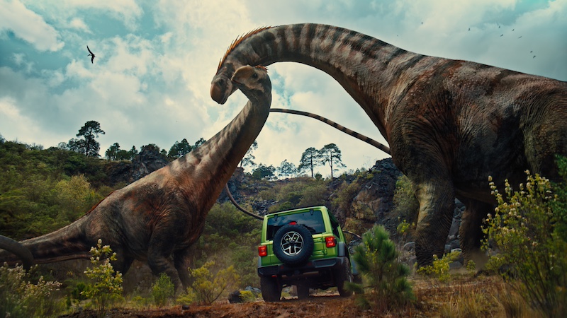 Campaña Jeep "Jurassic World Rebirth"
