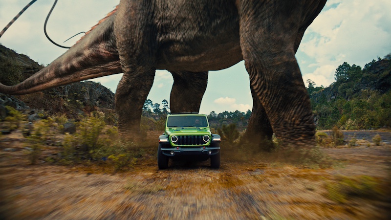 Campaña Jeep "Jurassic World Rebirth"