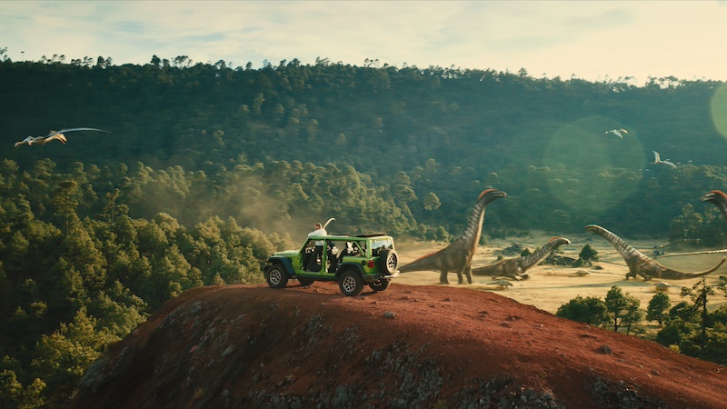 Campaña Jeep "Jurassic World Rebirth"