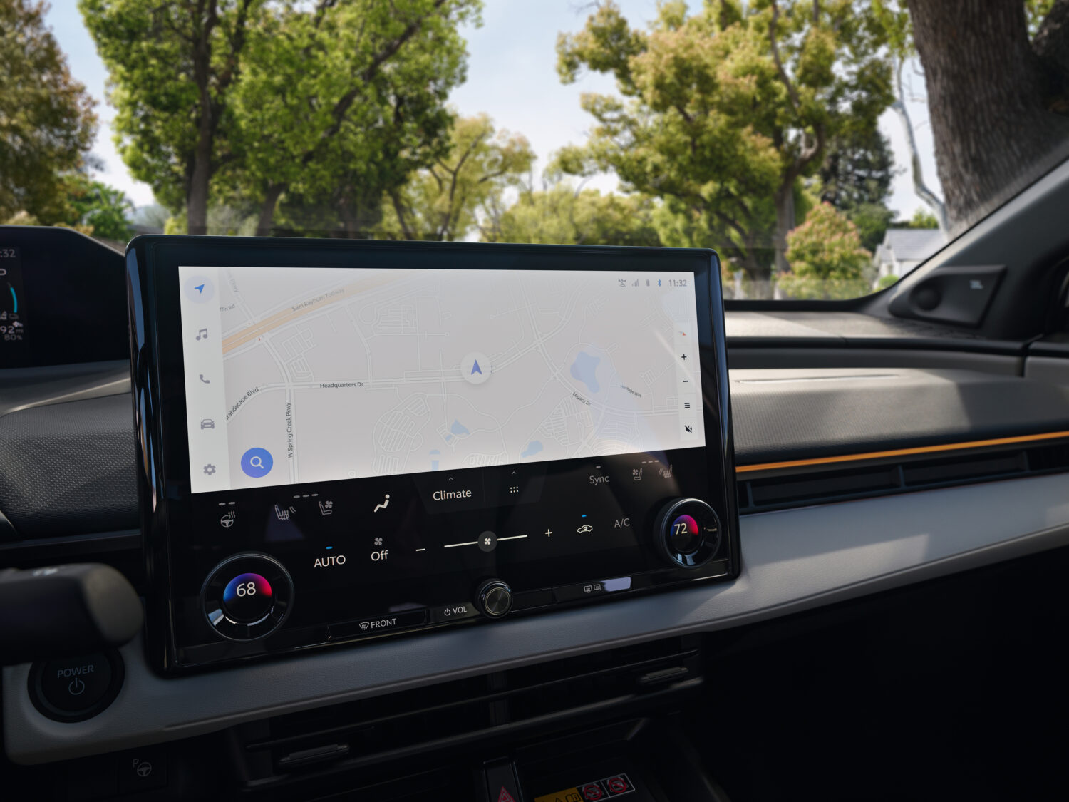 Pantalla de un Toyota bZ 2026