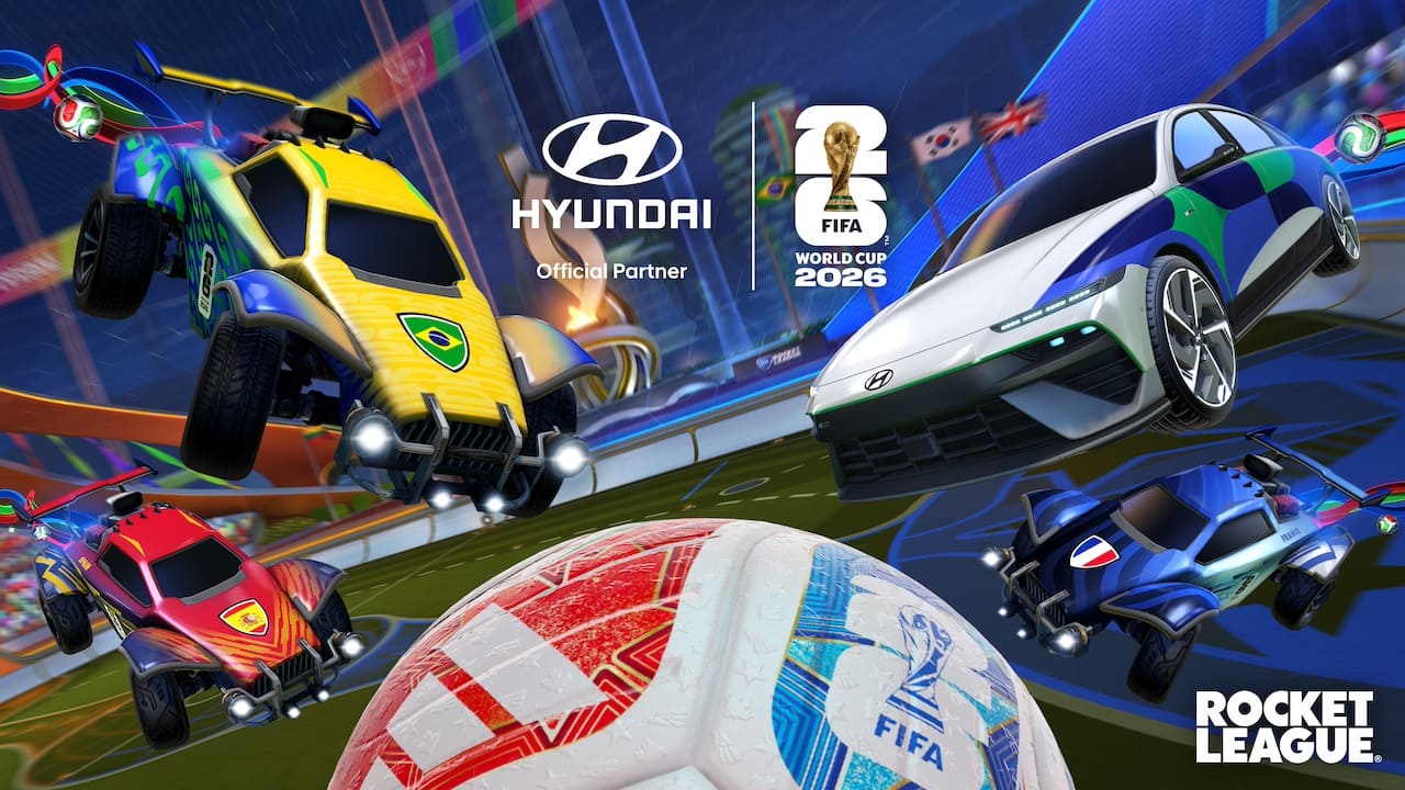 Hyundai activa el Mundial 2026 en el gaming con Epic Games y eventos en Fortnite y Rocket League