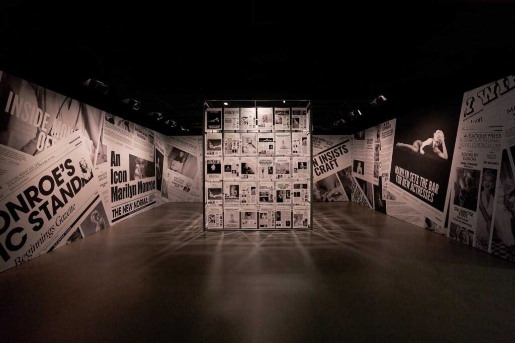 Exposición de Marylin Monroe en la Genesis House