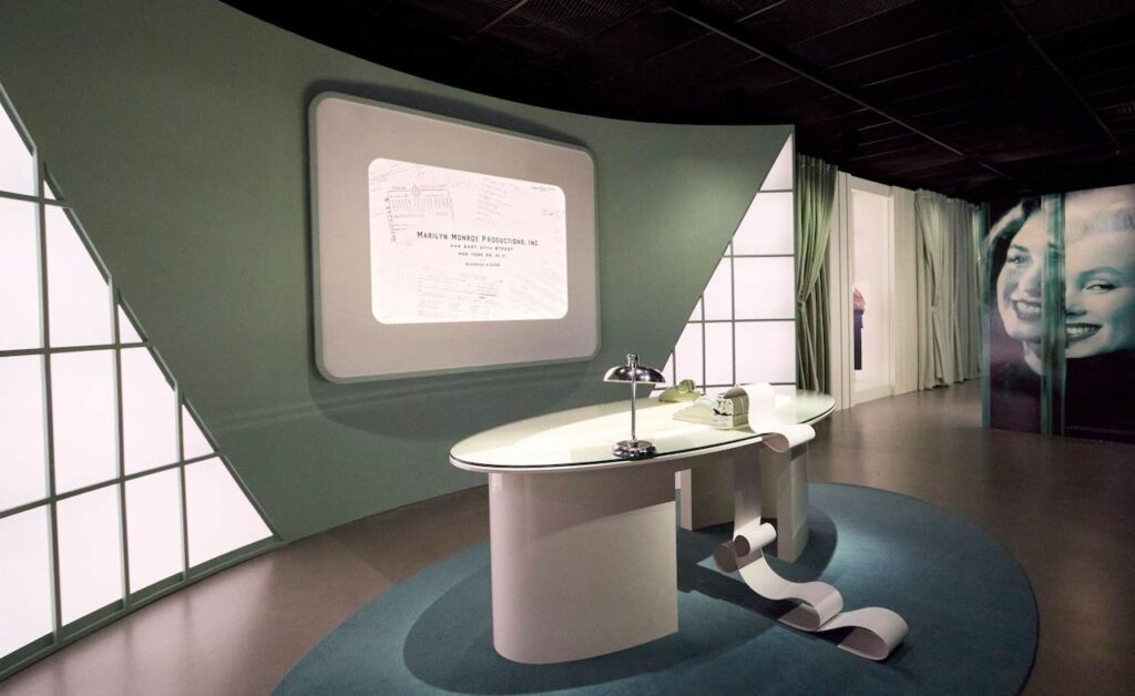 Exposición de Marylin Monroe en la Genesis House
