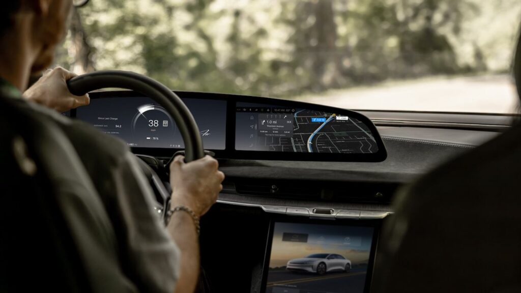 Interior Lucid Air UX30