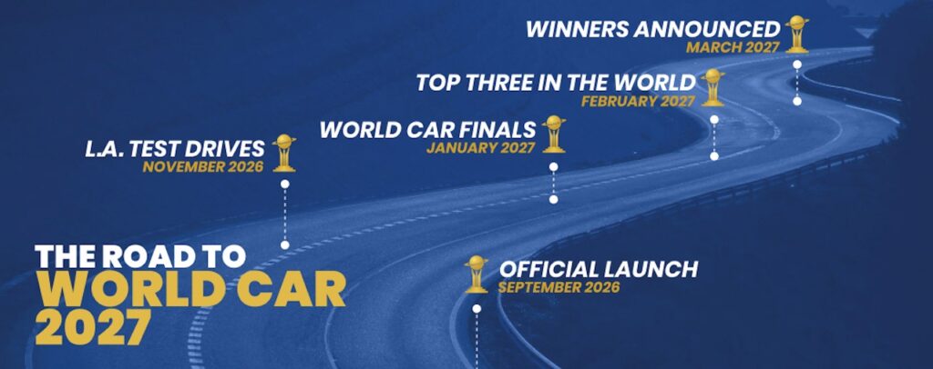 Road to 2027 World Car Awards