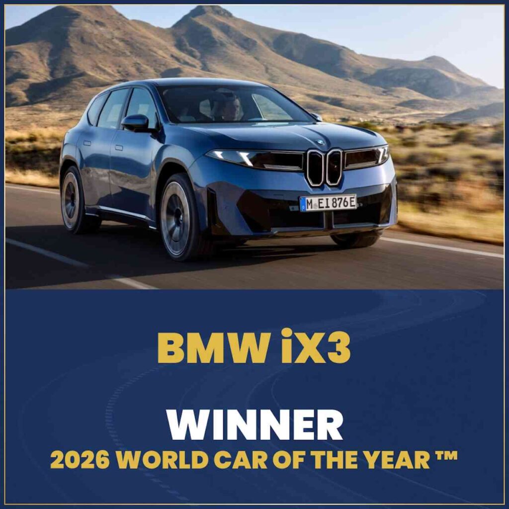 BMW iX3 - World Car of The Year 2026